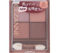 Cezanne Sezanne Bitter Tone Eyeshadow 02 Dry Rose Eye Makeup Eye Color & Eye Shadow Spread The Upper Right Color Over The Entire Eyelid And Tear D