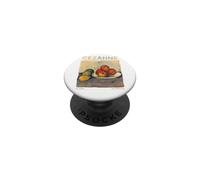 Cézanne Still Life Apples Classic Painting Artwork Graphic PopSockets Adhesive PopGrip