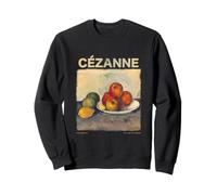 Cézanne Still Life Apples Classic Painting Artwork Graphic Sweatshirt