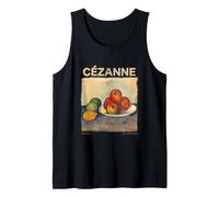 Cézanne Still Life Apples Classic Painting Artwork Graphic Tank Top