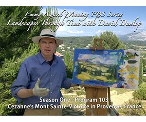 Cezanne's Mont Sainte-Victoire in Provence, France