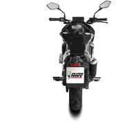 CF.007.LC4B - Full exhaust system Mivv X-M1 Black High CF MOTO 300NK (21-24)