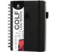 CF Golf Log Book (Black, Compact (5.3" x 7.7"))