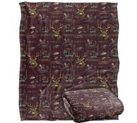 Cf-Jp Big Game Deer, Ducks, Turkey, Pheasant Hunting Pattern Silky Touch Super Soft Throw Blanket 152 X 127 cm