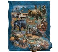 Cf-Jp Big Game Hunting Silky Touch Super Soft Throw Blanket 152 X 127 cm