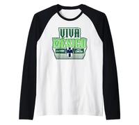 CF Monterrey Rayados Viva Mexico Soccer Raglan Baseball Tee