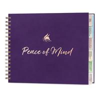 CF "Peace of Mind" Planner (Purple, Smaller Than A4 (10.5" x 9"))