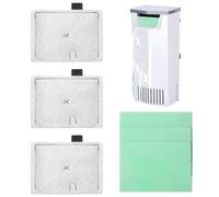 CF1 Filter Service Pack 3 Month Compatible with Interpet Internal CF1 Cartridge Filters Fish Tank Filter Cartridges Kit for Aquarium (3 X Filter Cartridges, 3 X Algaway Pads)