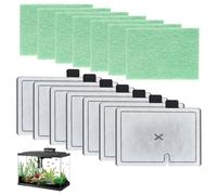 CF1 Filter Service Pack 7 Month Compatible with Interpet CF1 Filter Fish Tank Filter Cartridges Kit for Aquarium Replacement Pack (7 X Filter Cartridges, 7 X Algaway Pads)