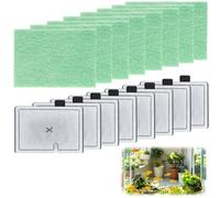 CF1 Fish Tank Filter Cartridges,Interpet CF1 Filter 8 Month Service Pack | Love Fish Filter Cartridges for Aquarium Replacement Pack (8 Filter Cartridge & 8 Algaway Pad)
