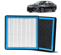 CF10134 AC Cabin Air Filter Compatible with Honda Civic Accord Crosstour Odyssey Passport Pilot Ridgeline Acura CSX ILX Selected Vehicles Car Cabon Air Filters Replacement 2021 Version