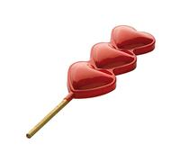 CF1103 - Chocolate World Chocolat Form - Stacked Heart Lollipop Polycarbonate Mould