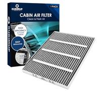 CF11775 Premium Cabin Air Filter with Activated Carbon,Fit for Ford Edge (2015-2023)/Fusion (2013-2020)/SSV Plug-In Hybrid (2019-2020), Lincoln Continental/MKX/MKZ/Nautilus