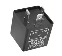 CF14 LED Flasher Relay - 3-Pin Turn Signal Hyper Flash Fix for Cars, Compatible with 12V Systems