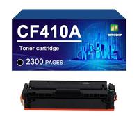 CF410A CF411A CF412A CF413A Toner Cartridge Compatible For HP COLOR LASERJET PRO MFP M477fdw M477fnw M452dn M452nw M452dw Printers, 2300/ 2200 Pages,Black-1 Pack