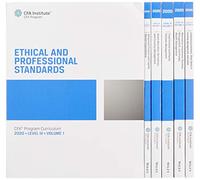 CFA Program Curriculum 2020 Level III, Volumes 1 - 6, Box Set