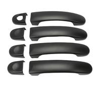 CFAYRLMS Door Pull Cover Compatible with VW for Transporter for Caddy for Van 2004-2015 Black 4 Set Outside Exterior Door Handle Cover