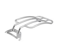 CFAYRLMS Motorcycle Rear Racks Compatible With Road For King For Custom For Injected For FLHRS 2004 2005 2006 Motorcycle Rear Luggage Rack Suitcase Bracket Accessories