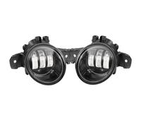 CFCKHPTHAZ 2 Pieces Car Front Bumper LED Lens Fog Light DRL Accessories 30W H11 For Nissan For Navara For NP300 D23 2014-2020(Type 2 White)