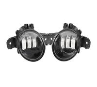 CFCKHPTHAZ 2 Pieces Car Front Bumper LED Lens Fog Light DRL Accessories 30W H11 For Nissan For Navara For NP300 D23 2014-2020(Type 2 Dual Color)