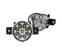 CFCKHPTHAZ 2Pcs Car Front Bumper 9LED Fog Light For Nissan For Altima Sedan L33 2007-2017 For Navara For NP300 D23 2015-2020