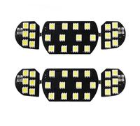 CFCKHPTHAZ 6pcs Interior Reading Light Lamp For PEUGEOT 206 308 3008 408 508 Roof Lamp Accessories(Ice blue)