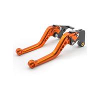 CFCKHPTHAZ Adjustable Motorcycle Brake Clutch Levers for XT600 XT 600 E/X/K/R/S 2004-2016(Orange 147mm)