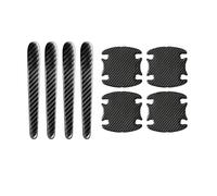 CFCKHPTHAZ Automobiles Handle Protection Film Styling Exterior Accessorie Carbon Fiber Car Stickers Anti Scratch Car Door Handle Protector(8pcs 1)