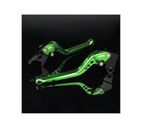 CFCKHPTHAZ Brake Clutch Lever Handle Accessories for Yamaha for BWS125 BWS YW50 YW 50 FX for Zuma 125 YW125 CNC Motorcycle Adjustable(177mm Green)