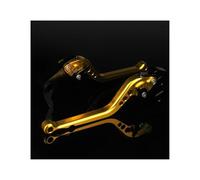 CFCKHPTHAZ Brake Clutch Lever Handle Accessories for Yamaha for BWS125 BWS YW50 YW 50 FX for Zuma 125 YW125 CNC Motorcycle Adjustable(177mm Gold)