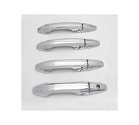 CFCKHPTHAZ Bright Black Exterior Side Door Handle Cover Trim for CRV 2007 2008 2009 2010 2011(Silver)