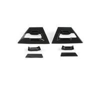 CFCKHPTHAZ Car Accessories for Toyota for C-HR 2018 2017 2020 2019 ABS Carbon Gate Door Handle Trim Frame Sticker Cover Exterior Decoration Moulding(Rear)