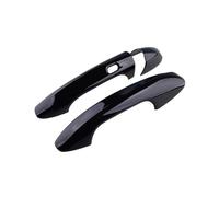 CFCKHPTHAZ Car Exterior Black Door Handle Cover Trim Frame for Mercedes for Benz C E GLC Class W205 X253 W213 2016 2017 2018 2019