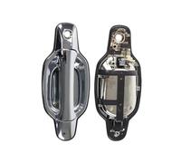 CFCKHPTHAZ Car Exterior Door Handle Chrome for Isuzu for Dmax for D-max 2002 2003 2004 2005 2006 2007 2008 2009 2010 2011 2012 2013(1 PCS Front Left)