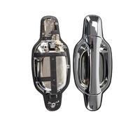 CFCKHPTHAZ Car Exterior Door Handle Chrome for Isuzu for Dmax for D-max 2002 2003 2004 2005 2006 2007 2008 2009 2010 2011 2012 2013(1 PCS Rear Left)