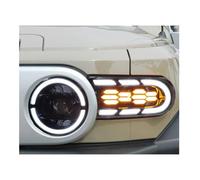 CFCKHPTHAZ Car Front Lamp DRL Headlight Dynamic Turn Signal LED Projector Lens For Toyota For FJ For Cruiser 2007-2020