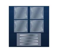 CFCKHPTHAZ Car PVC Anti-Scratch Protective Film Door Handle Bowl Trim Sticker for Volvo V40 V60 V90 XC40 XC60 XC90 S60 S90 C50 C70 for Rdesign(Clear -8pcs)