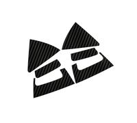 CFCKHPTHAZ Carbon Fiber Car Back Rear Door Handle Bowl Sticker for HR-V HRV for Vezel 2015-2020 Door Styling Decoration Accessories(Black)