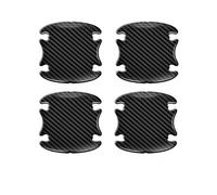 CFCKHPTHAZ Carbon Fiber Car Stickers Anti Scratch Car Door Handle Protector Automobiles Handle Protection Film Styling Exterior Accessorie(4pcs 3)
