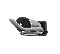 CFCKHPTHAZ Chrome Left Right Inner Door Handle Interior Trim Panel for Ford for Escape for Kuga BA ZA ZB ZC 2003 2004 2005 2006 2007 2008 2009 2010 2011 2012(1pcs Right R)