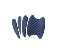 CFCKHPTHAZ Door Handle Carbon Fiber Protector Anti Scratch Car Automobiles Handle Protection Car Stickers Car Accessories(Blue 4pc)