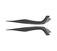 CFCKHPTHAZ Door Pull Handle Inside Cover Panel Trim for 5 Series G30 G31 G38 2018 2019 2020 2021 2022 2023 Interior Left Right 2PCS(Carbon Fiber Color)