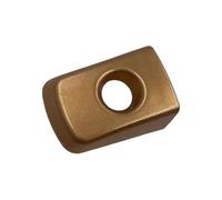 CFCKHPTHAZ Exterior Door Handle Cover Handle Cap for Nissan for Qashqai 2008 2009 2010 2011 2012 2013 2014 2015(Golden Key Hole)