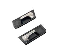 CFCKHPTHAZ for Buick for Excelle 2007 2008 2009 2010 2011 2012 2013 Front Door Inner Rear Inside Handle Chrome with Black(Chrome 1 Pair)