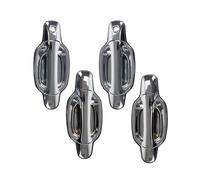 CFCKHPTHAZ for Isuzu for Dmax for D-max 2002 2003 2004 2005 2006 2007 2008 2009 2010 2011 2012 2013 Car Exterior Door Handle Chrome(1 Set)