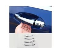CFCKHPTHAZ for Mercedes-for Benz C E GLC Class W213 W205 X253 5X Chrome Outer Door Handle Decorator Cover Trim(Bright Silver)