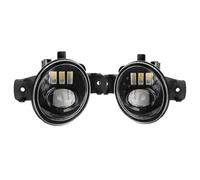 CFCKHPTHAZ For Nissan For Navara For NP300 D23 2014-2020 Car Front Bumper LED Lens Fog Light DRL Accessories 30W H11(Type 1 White)