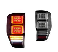CFCKHPTHAZ For Ranger 1th Gen T6 P375 2012-2022 LED Tail Lights | With Sequential Turn Signal Not Fit For US Models Rear Bumper Reflector(Clear)