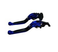 CFCKHPTHAZ for Suzuki DL650 for V-Strom/XT 250 for Vstrom 650 2011-2022 Motorcycle Adjustable Extendable Folding Brake Clutch Levers Handle Grip(Blue)
