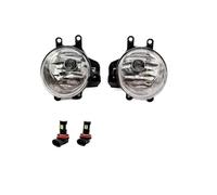 CFCKHPTHAZ For Toyota For Aqua For Prius 2018 2019 Car LED Front Bumper Fog Lights Lamp Assembly Harness Wiring Cover Grille(Only Light fog)